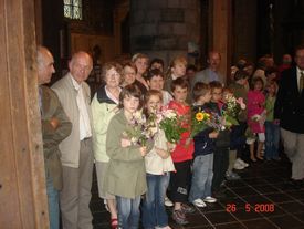 Chaleureux accueil, Collégiale Avesnes sur Helpe